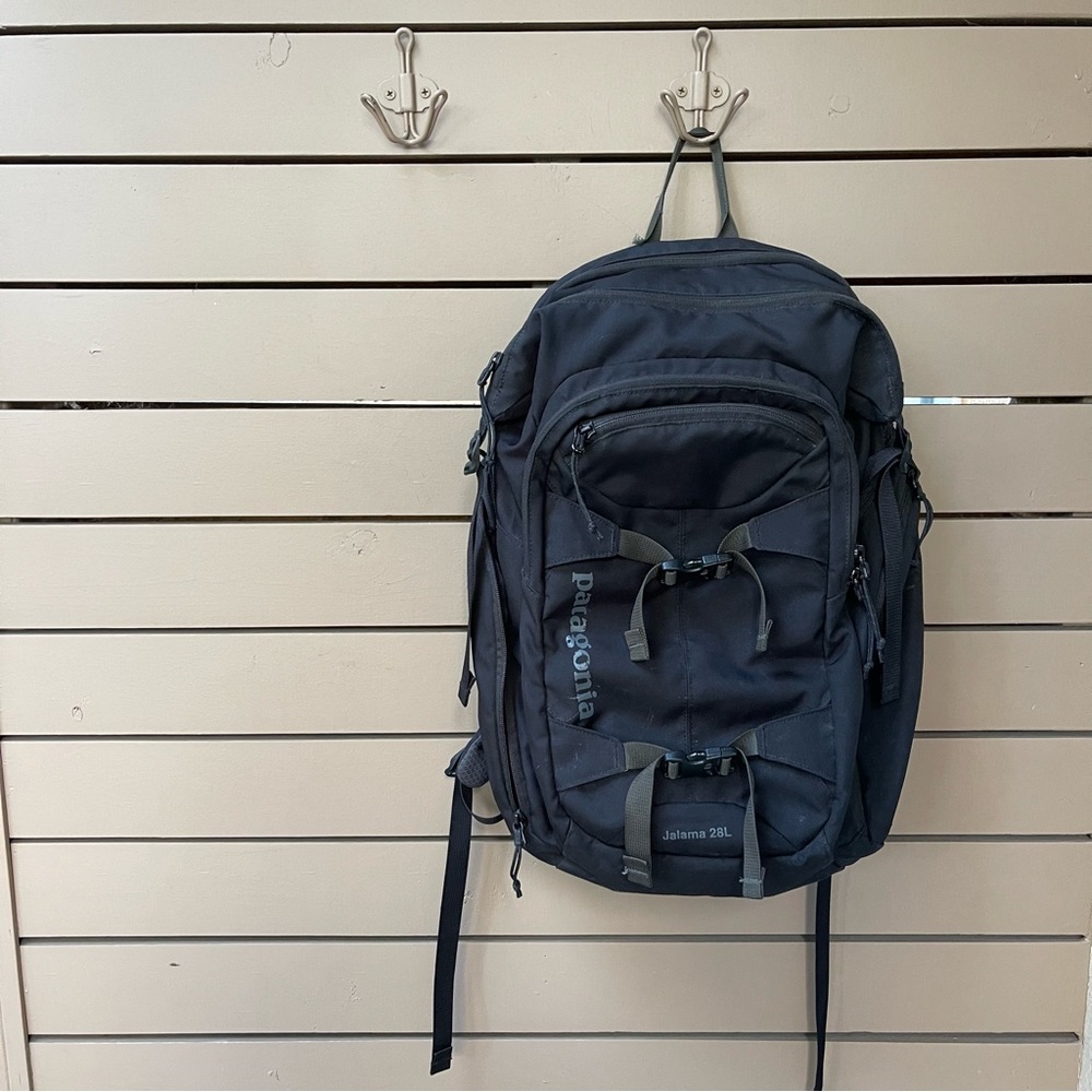 Patagonia black backpack